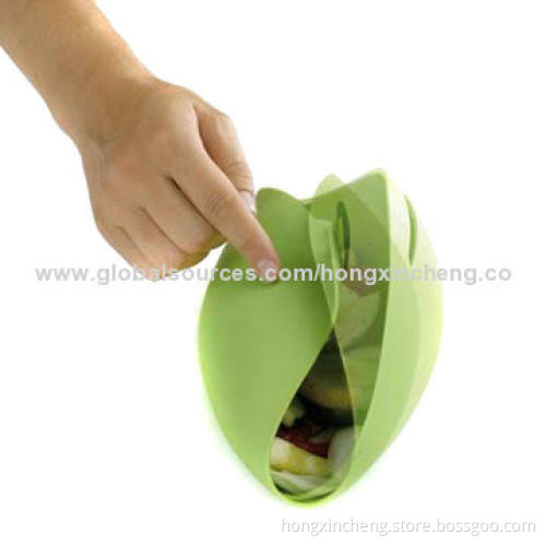 Heat-proof Silicone Steamer with FDA and LFGB Marks, OEM Orders Welcomed